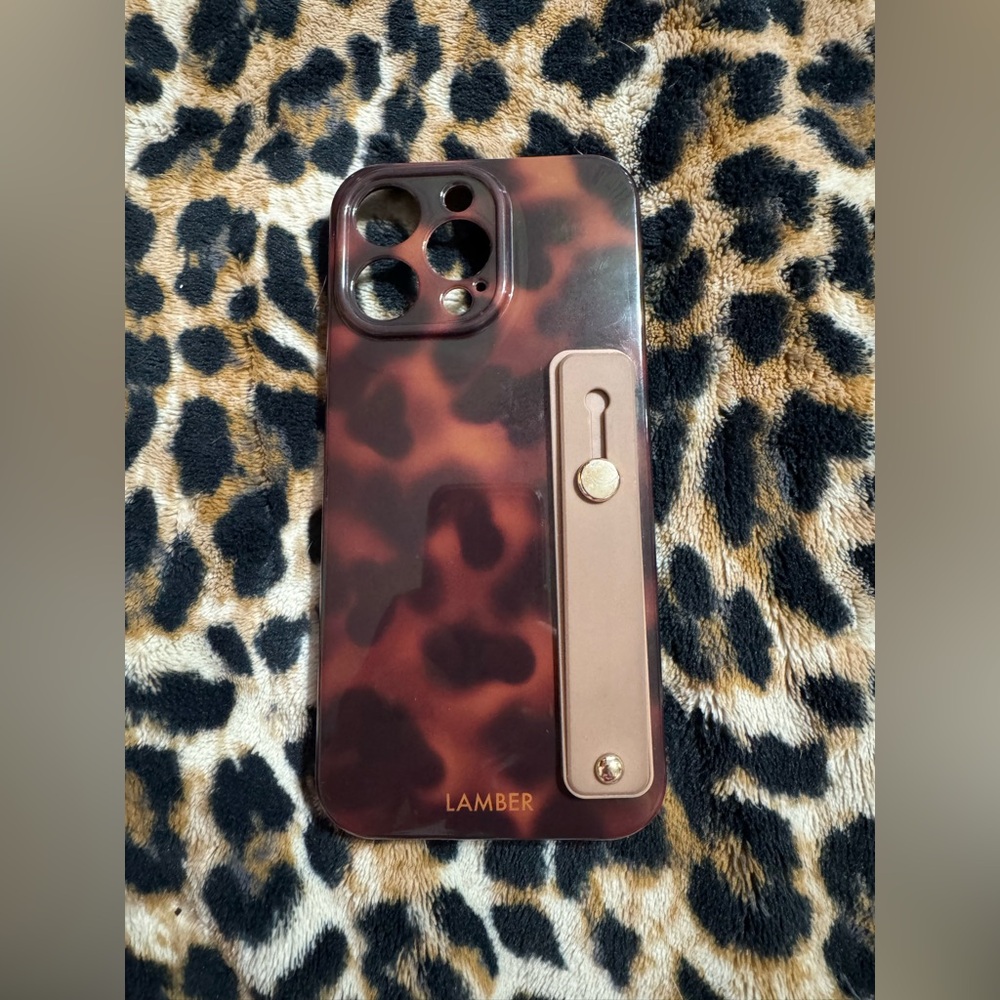 Brown & Black IPhone 15 Pro Max Case